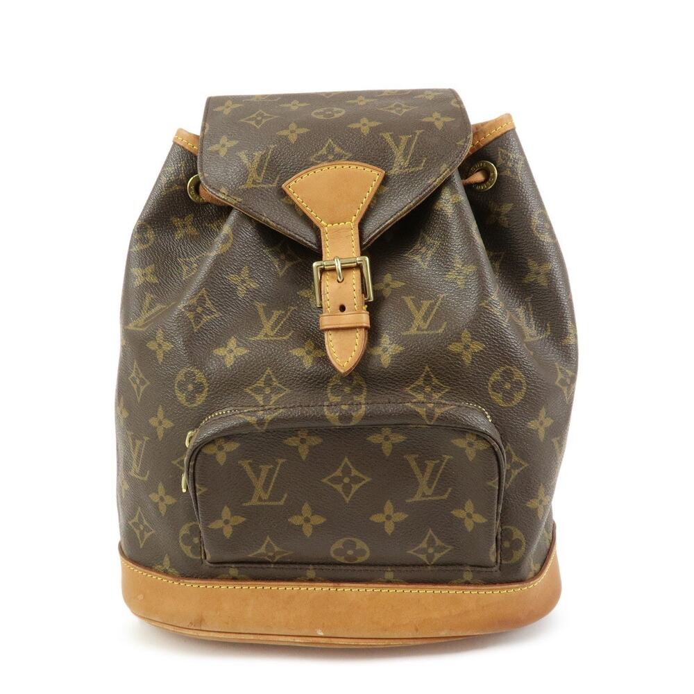 Louis Vuitton Monogram Montsouris MM Backpack Brown